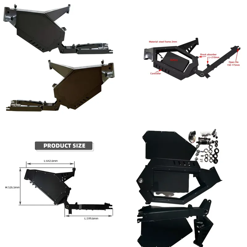 8000W Stealth Bomber Ebike - Telaio per Bici Elettrica Stealth Bomber