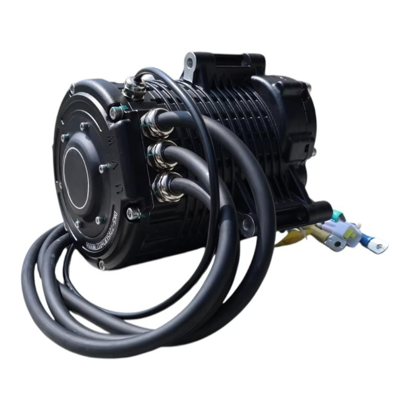 72V 5000W Electric Motorcycle - Motore centrale a ingranaggi DK145-70 da