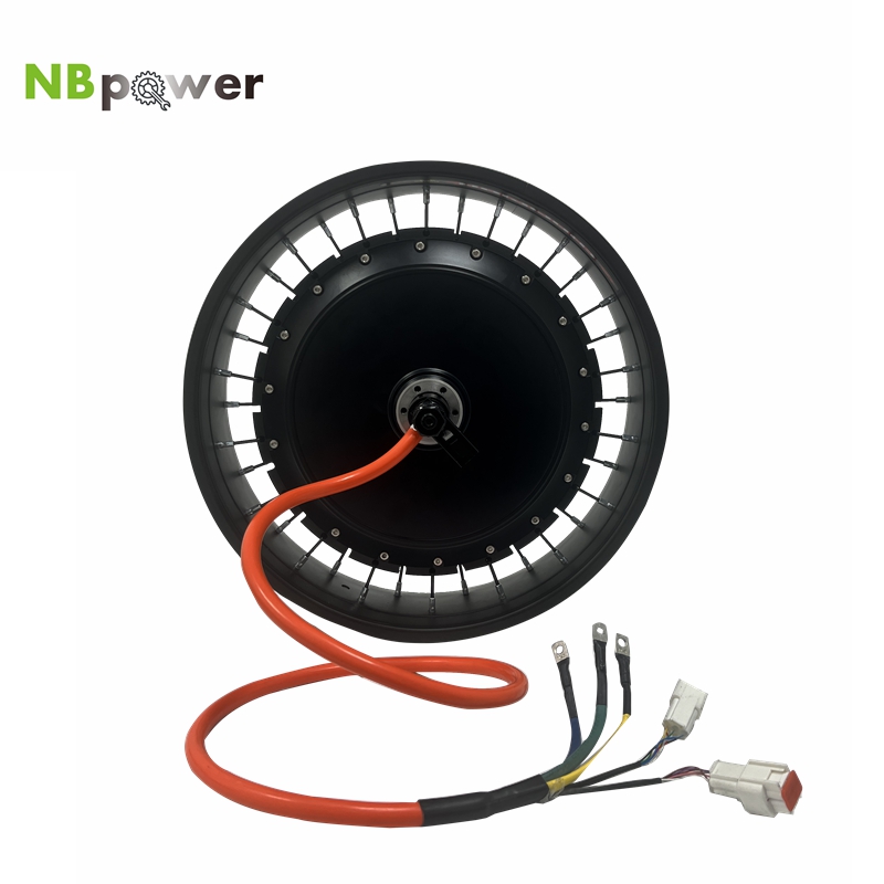 Qs273 Hub Motor 8000W 72V - NBpower/QS273 40H 20x4/24x4/26x4 nominale 72V 4000W