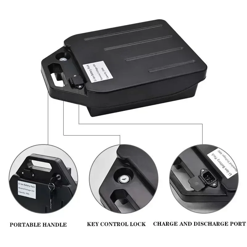 Batteria al litio per veicoli  - 60V 30Ah Electric Scooter Battery recensione e prezzo
