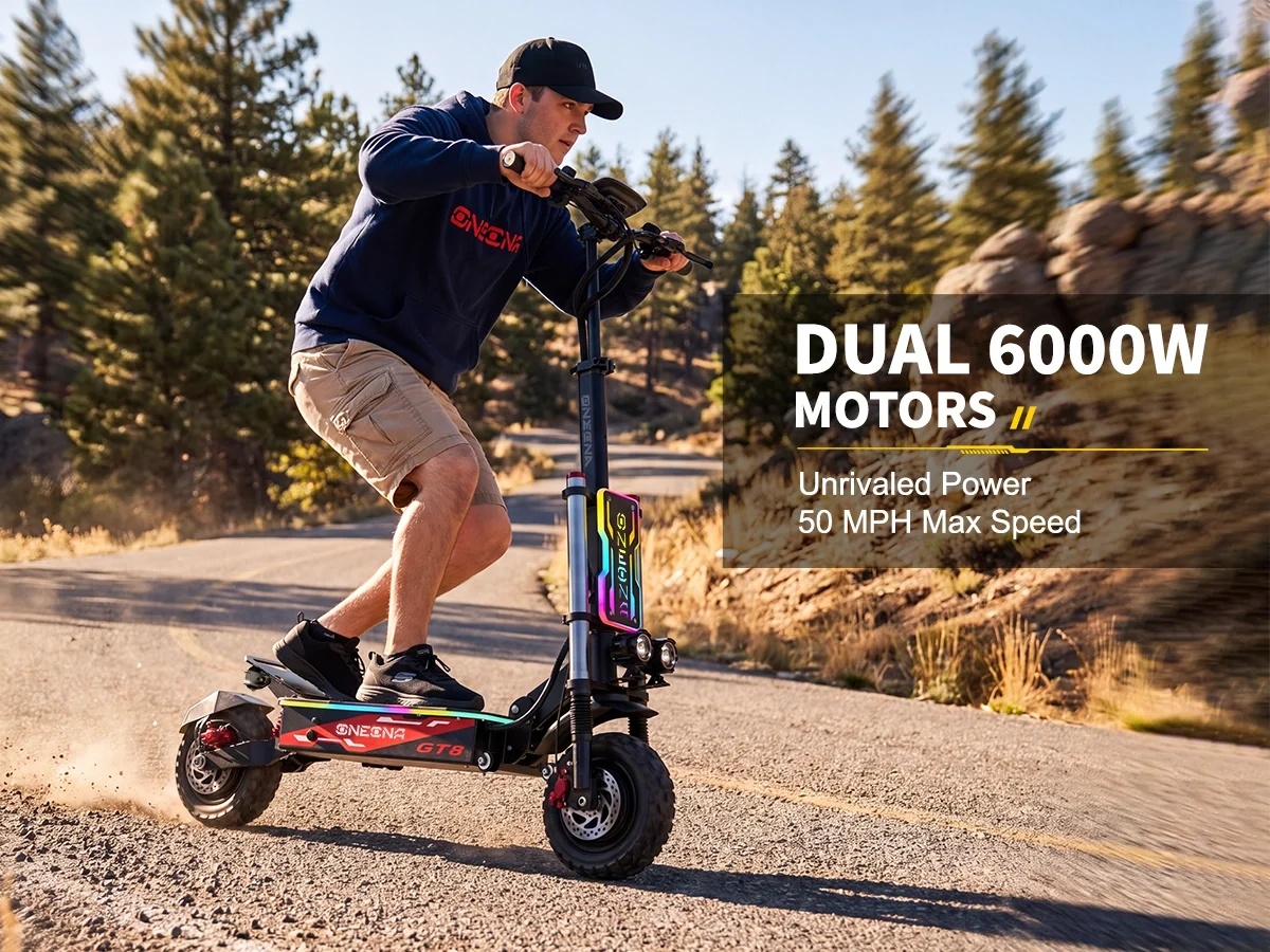 Monopattino Elettrico per Adul - 60V 5600W Dual Motor Electric Scooter recensione e prezzo