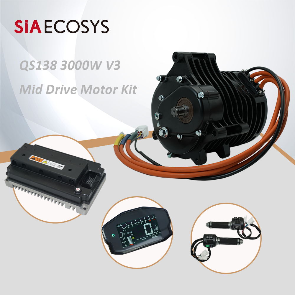 QSMotor QS138 3000W V3 70H 550 - Mid Drive Motor Kit 72V 3000W recensione e prezzo