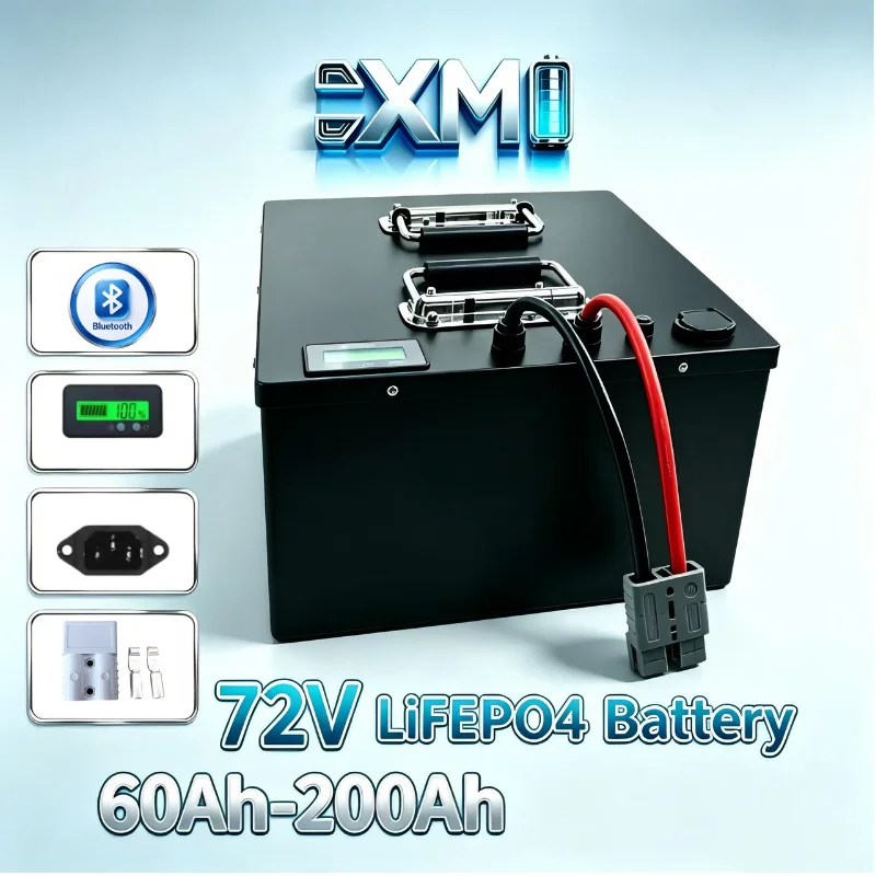 Pacco Batteria al Litio Ferro  - 72V 60Ah Lifepo4 Battery Pack recensione e prezzo