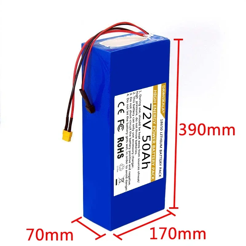 Batteria 72V 18650 50Ah ad alt - 60V 30Ah Electric Scooter Battery recensione e prezzo