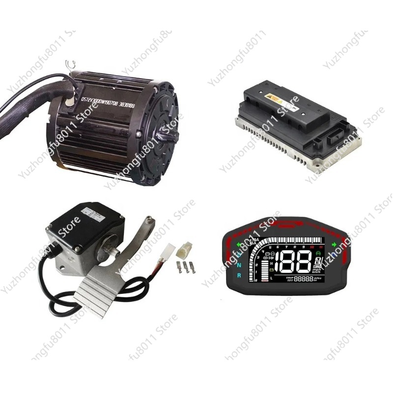 Kit di treni di potenza motore - Mid Drive Motor Kit 72V 3000W recensione e prezzo