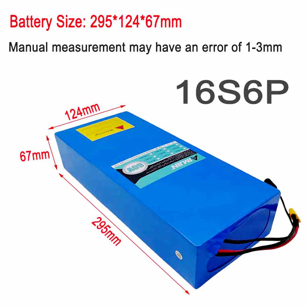 Batteria agli ioni di litio 16 - 60V 30Ah Electric Scooter Battery recensione e prezzo